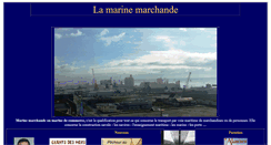 Desktop Screenshot of la-marine-marchande.com